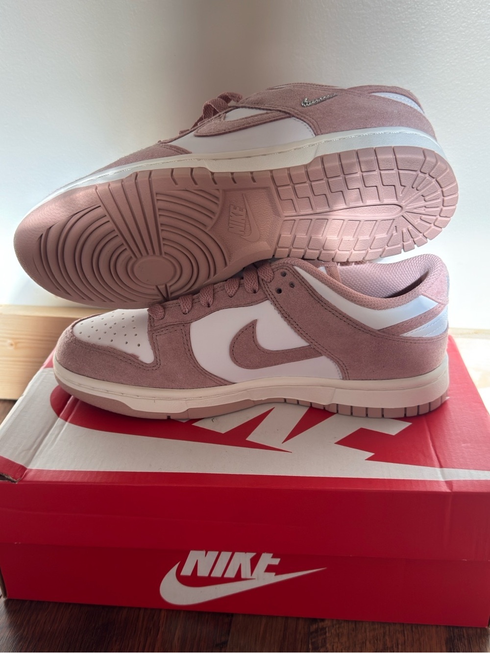 Nike Dunk Low White Particle Pink Sail - Picture 11 of 11